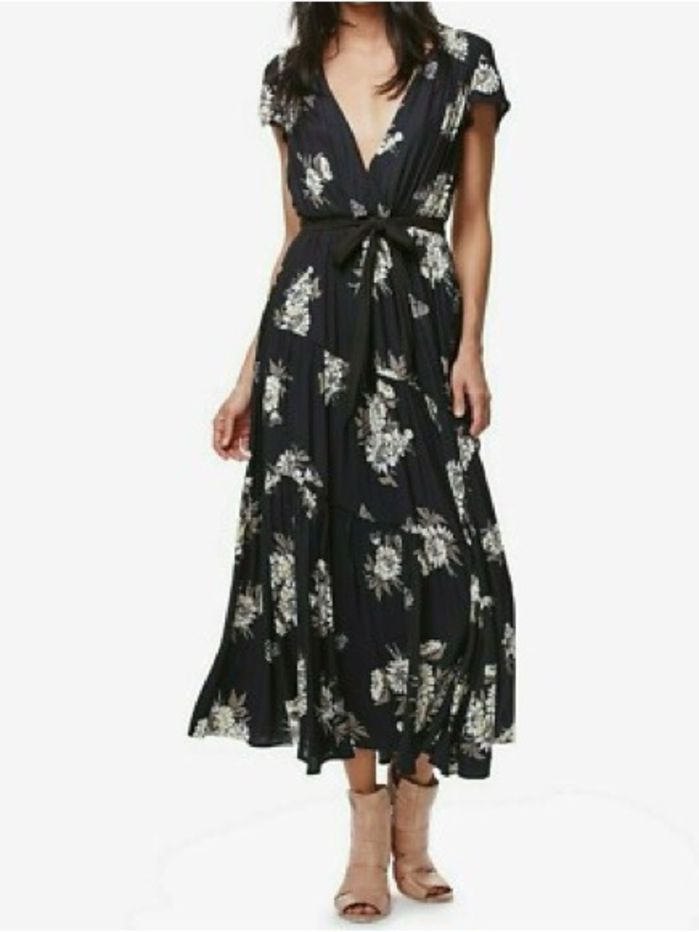 Free People All I Got Maxi Dress - Black